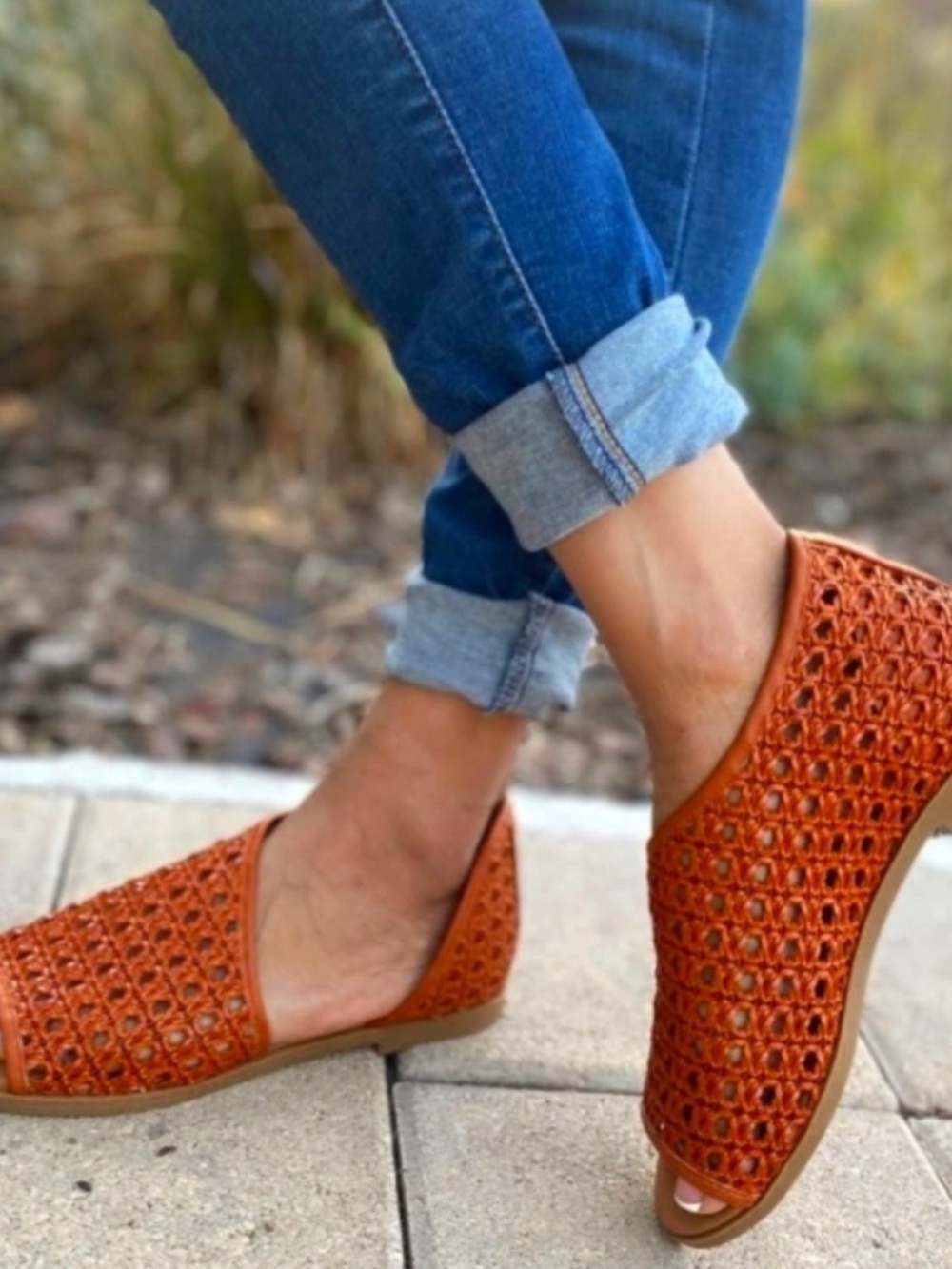 Woven Women’s Slip-On Flats